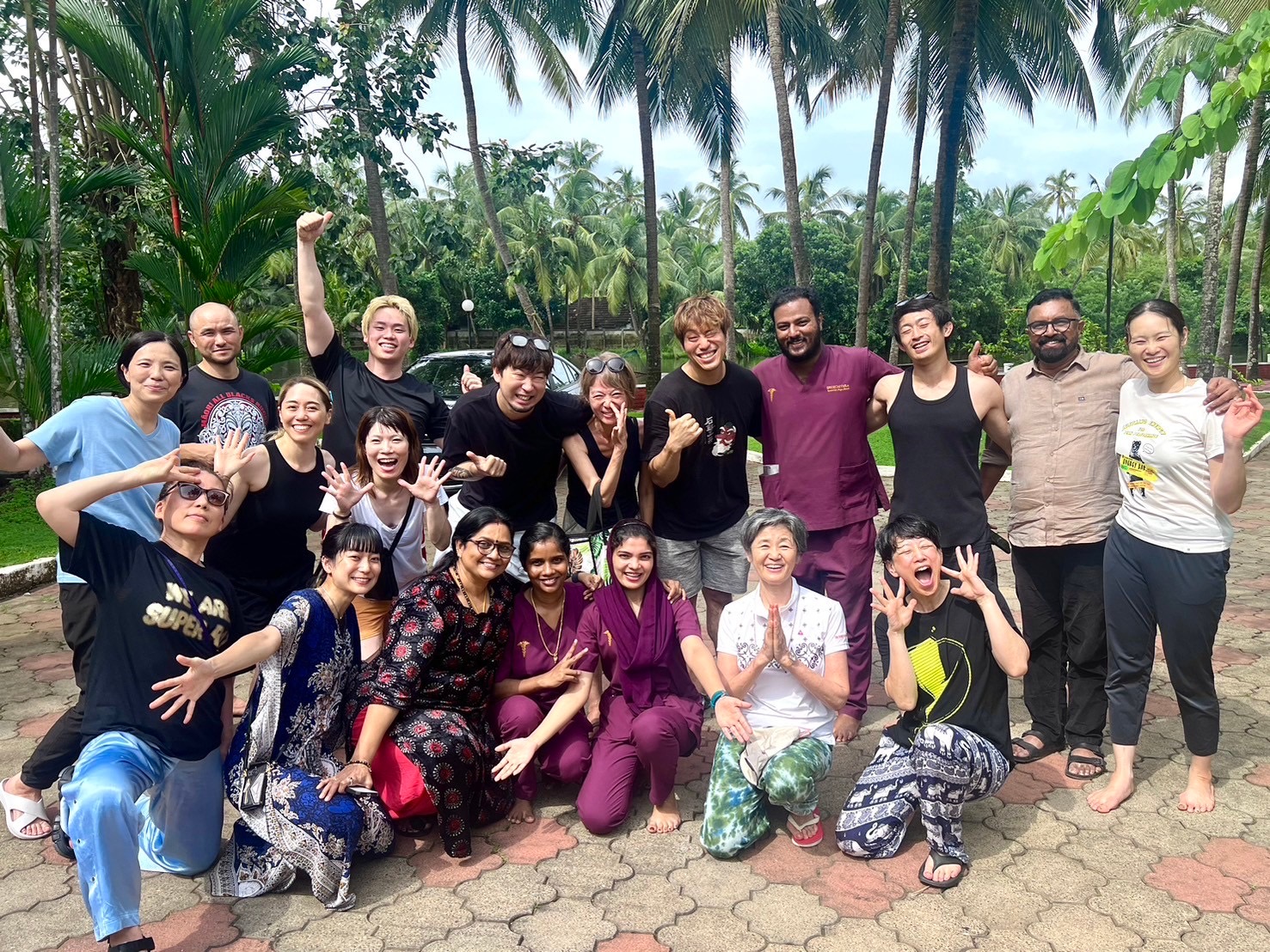 アーユルヴェーダ修行の成果