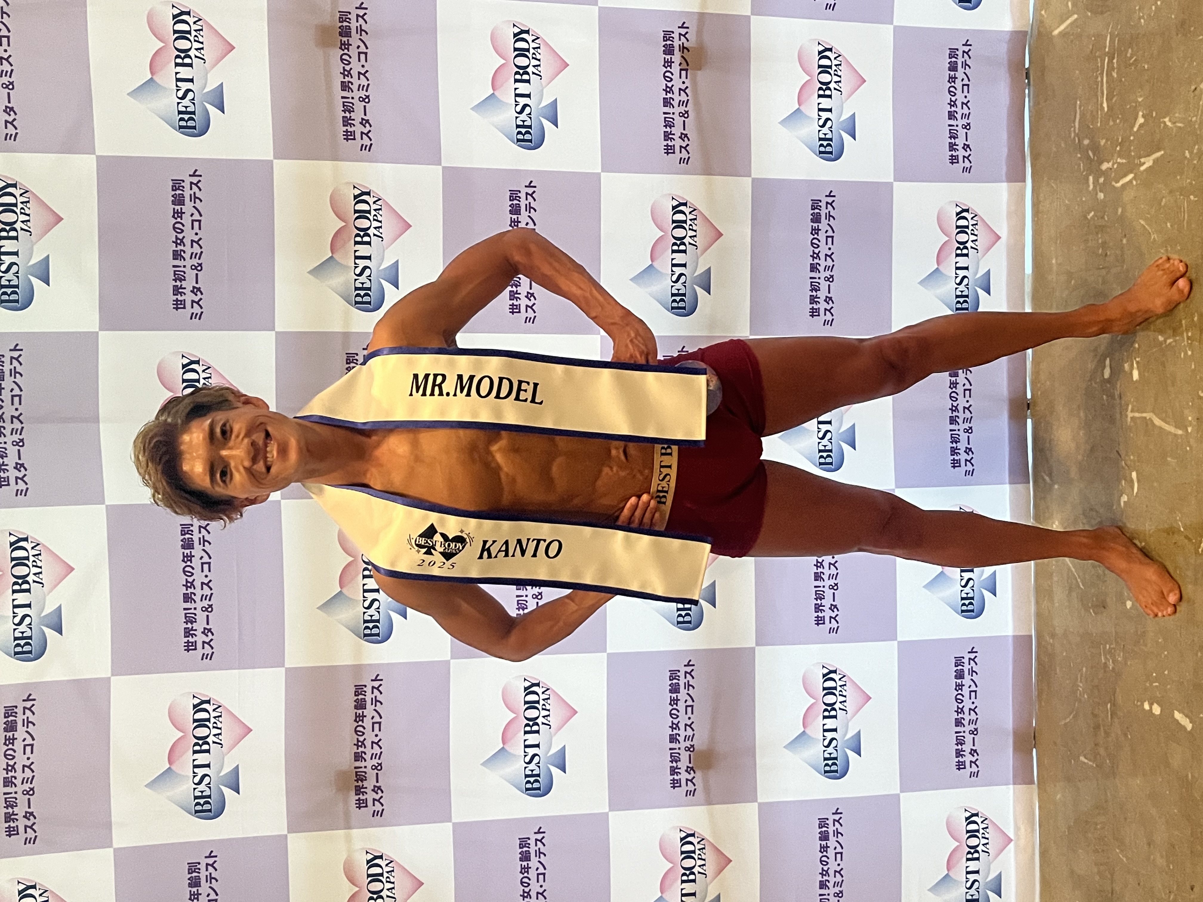 ベストボディモデル部門に初出場！！