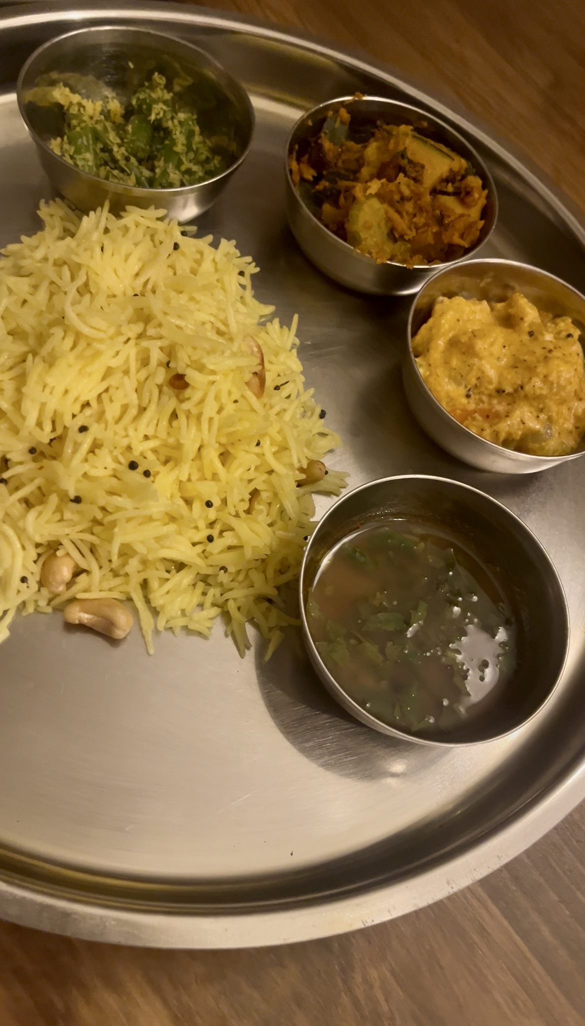 インドの野菜料理