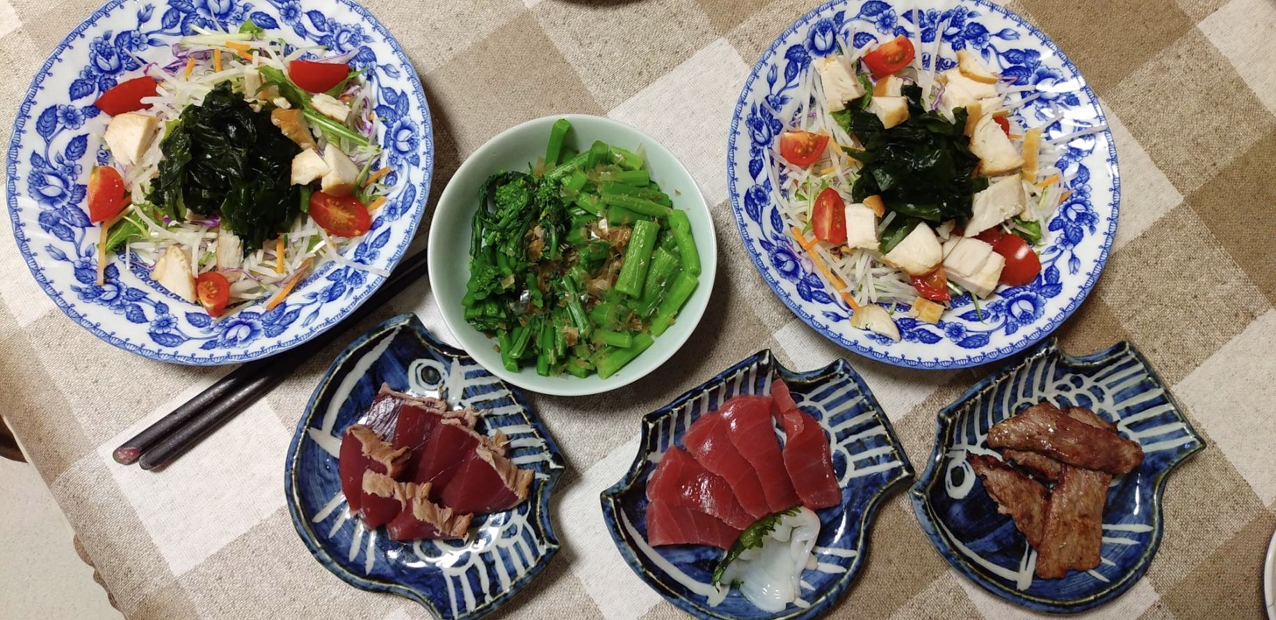 「いつもの晩ご飯」