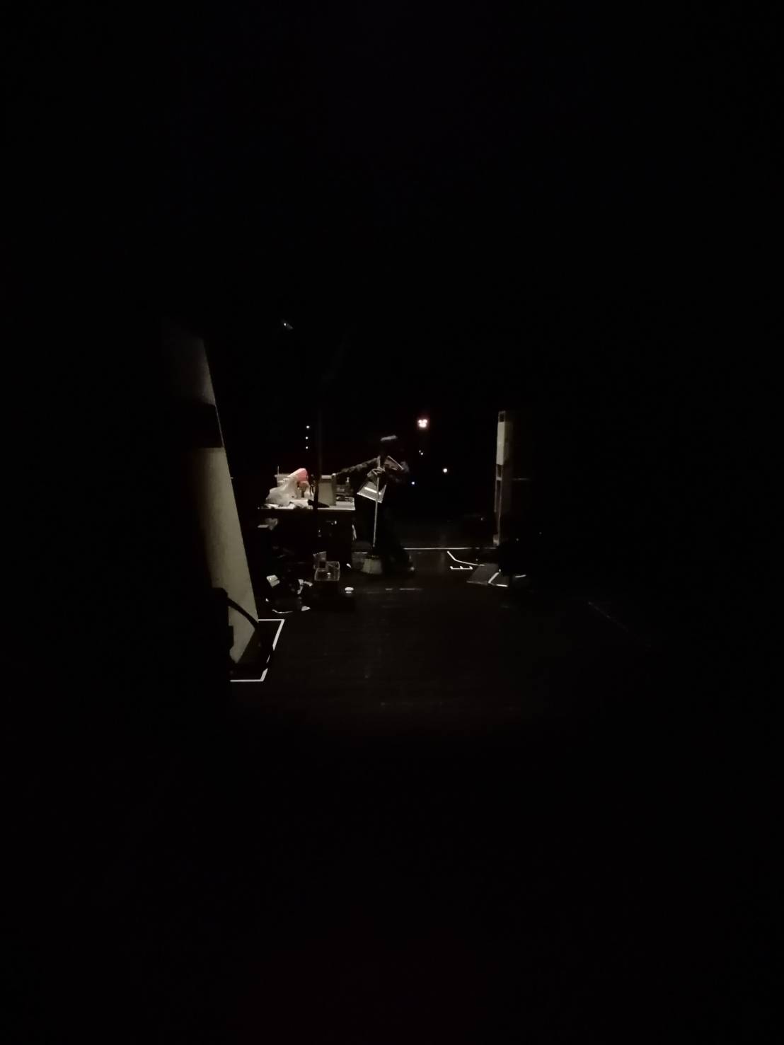 「舞台が終わって」