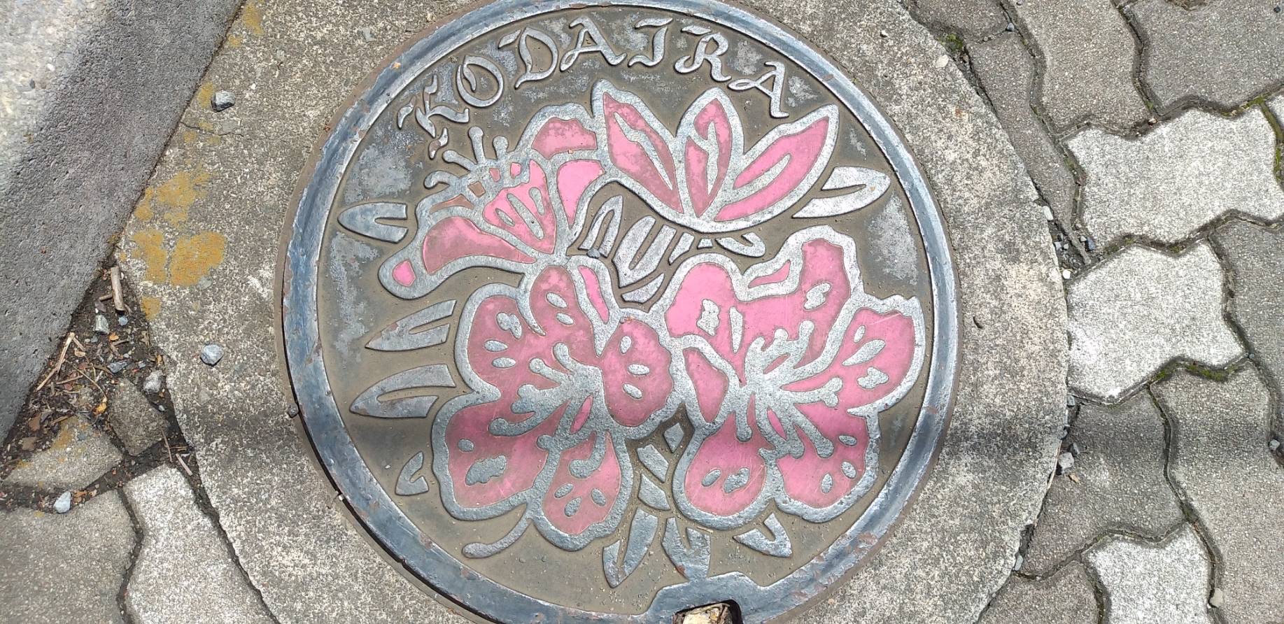 「マンホールの柄」