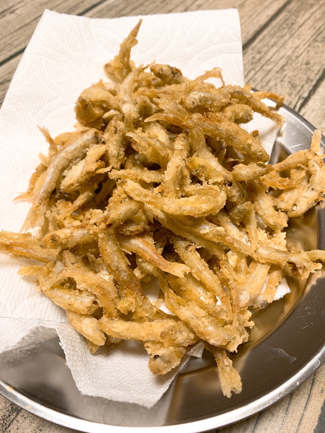 ワカサギの唐揚げ